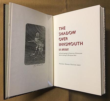 The Shadow Over Innsmouth [with] A History of the Necronomicon